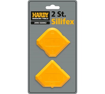Шпатель для силикона пластмассовый (2 шт), HARDY Silifex 2 2090-560002
