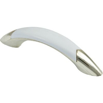 Ручка мебельная Patrex №10 белый, AKS