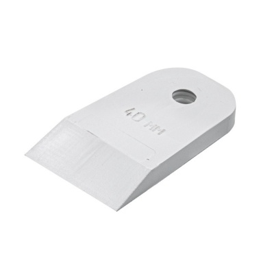 Шпатель резиновый белый РемоКолор (40 мм)