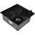 Мойка кухонная WGS35050BD графит декор Wisent (сифон W02-114B, дозатор WW405B, коландер W302644B) Мойка кухонная WGS35050BD графит декор Wisent (сифон W02-114B, дозатор WW405B, коландер W302644B)