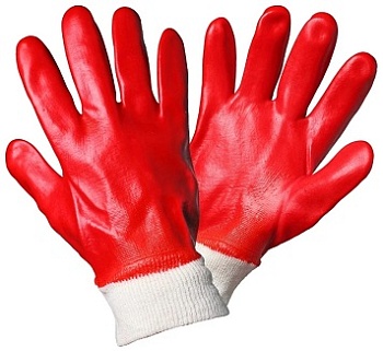 Перчатки трикотажные с ПВХ покрытием 