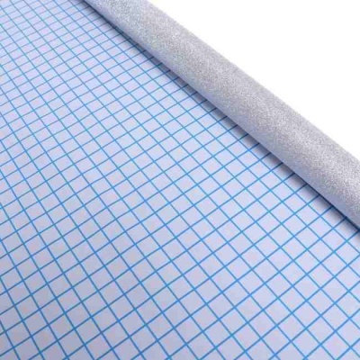 Пленка самоклеящаяся 45x100см серебристая с блестками deVENTE 8117130