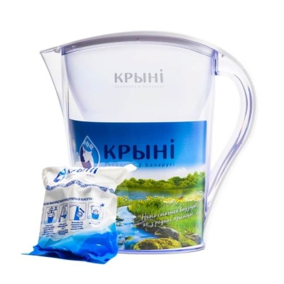 Водоочиститель кувшин Вадавiта белый КРЫНI