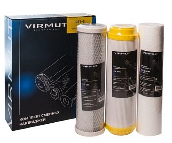 Комплект сменных картриджей СЕТ-3, VIRMUT Комплект сменных картриджей СЕТ-3, VIRMUT