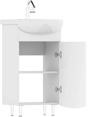 Тумба напольная Adel 45.1D (Азов) с умывальником Азов 45