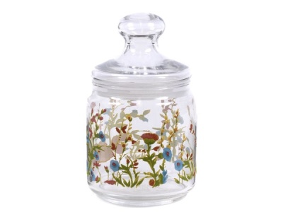 Банка для сыпучих продуктов стеклянная 