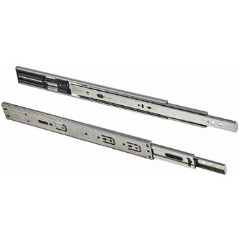 Направляющая шариковая Н=45 с системой плавного закрывания 550 мм (2 шт), AKS Light 89856