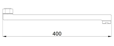 Излив к смесителю для ванны L40F LEDEME