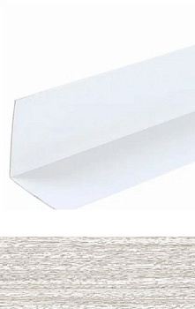 Угол ПВХ 30х30мм 2,7 м ясень белый, IDEAL