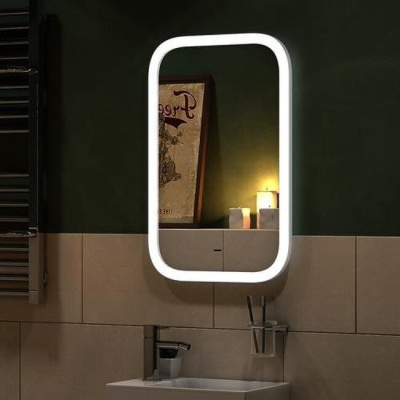 Зеркало Mini LED 40x70 см Континент НН (подсветка, б/к сенсор, диммер)