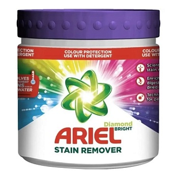 Пятновыводитель для тканей Ariel Diamond Bright для цветного 500 г