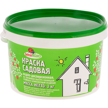Краска для садовых деревьев bonaAGRO, 3 кг