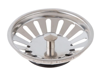 Выпуск-пробка (нерж. сталь) для сифона 3 1/2