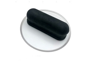 Кельма пластиковая круглая, прозрачная, 100х3 мм, STMDECOR RSL33-1