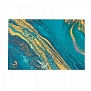 Коврик для ванной комнаты 40x60 см, мрамор голубой, Dekotex Diatomite NB-3436
