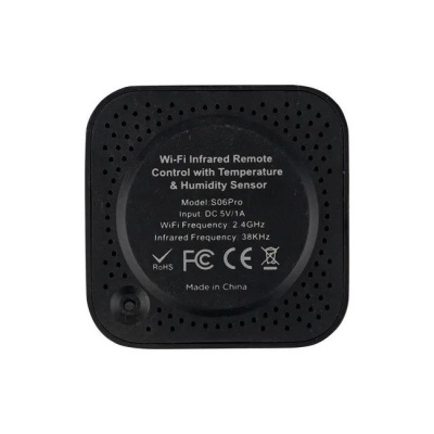 Умный пульт Wi-Fi Connect с датчиками температуры и влажности EKF irr-ths