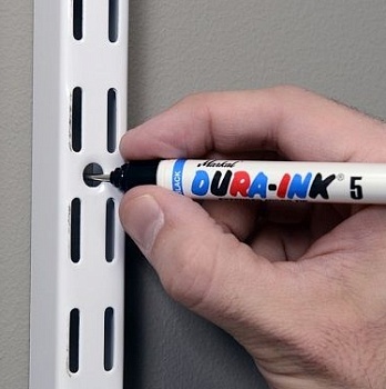Маркер промышленный перманентный фетровый 96520 MARKAL DURA-INK 5 ЧЕРНЫЙ