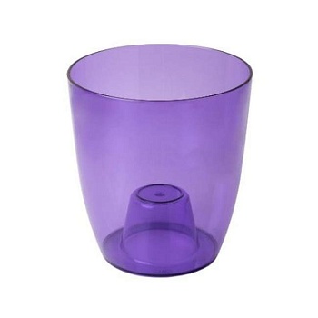Горшок 148 мм 2 л фиолетовый OptimPlast Т25107