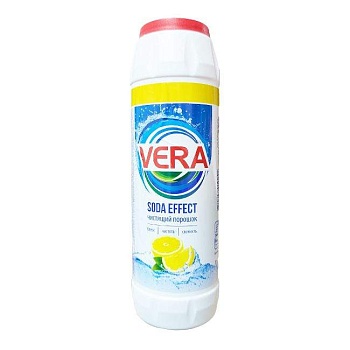 Порошок чистящий VERA Сода эффект Лимон 450 г 
