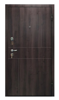 Дверь входная металлическая УРБАН 2050x860 правая, пасадена / ривьера айс Промет