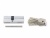 Цилиндровый механизм ZN 80 (35х45) C ET CP Palladium Цилиндровый механизм ZN 80 (35х45) C ET CP Palladium