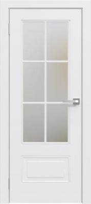 Дверное полотно ПВДГ Щ ЭмальПО-34, 200 см ЮНИ Двери белый