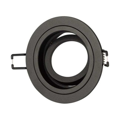 Светильник светодиодный встраиваемый под лампу MR16/GU5.3 черный ЭРА KL84 BK