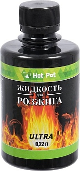Жидкость для розжига Ultra 0,22 л HOT POT 61383