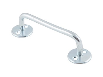Ручка-скоба 100 мм белый цинк STARFIX
