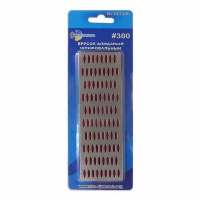 Брусок абразивный №300 алмазный 50х150 мм Trio-Diamond 143300