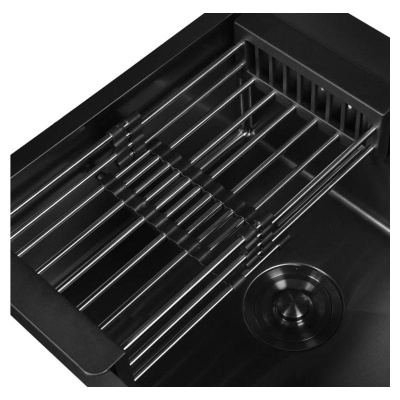 Мойка кухонная Графит GER013 Wisent WGS-35050B