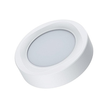 Светильник светодиодный накладной круглый 6W, белый, 4000K ETP