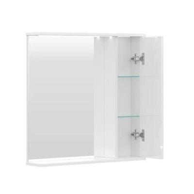 Шкаф навесной зеркальный Joli 70 правый Volna