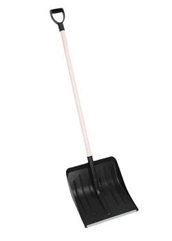 Лопата снеговая пластмассовая 