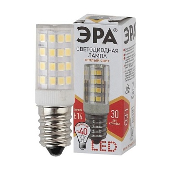 Лампа светодиодная STD LED E14 5Вт капсула ЭРА T25-5W-CORN-827-E14