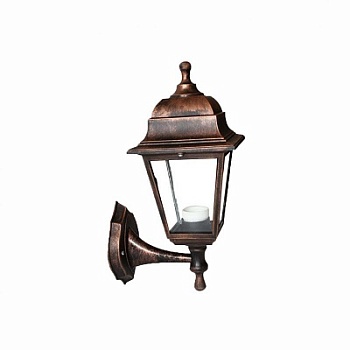 Светильник Леда 1 бронза прозрачное стекло НБУ 04-60-001 У1 Элект