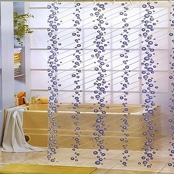 Занавеска для ванны 180х180 см, AQUA-Prime 801