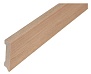 Плинтус напольный деревянный, Капучино 2400х80х16 мм, Русский Профиль