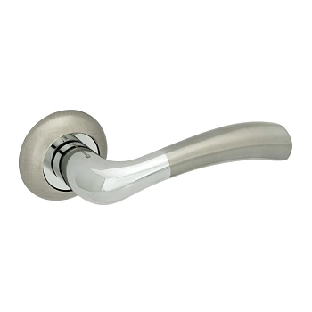 Ручка дверная A Brezza SN/CP PALLADIUM 00012084