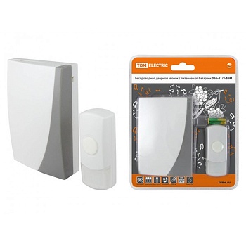 Звонок беспроводной на батарейках, ЗББ-11/2-36М TDM