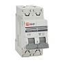Автоматический выключатель 2Р 20А (C) 4,5кА ВА 47-63 EKF PROxima